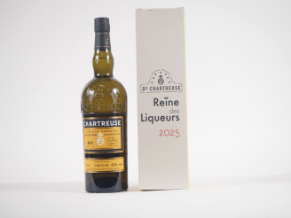 Vente aux enchères 1 BOUTEILLE CHARTREUSE "LA REINE DES LIQUEURS" - 2025 - N°2260/2455