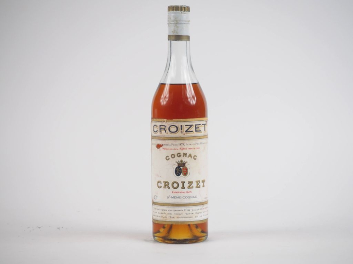 1 VIEILLE BOUTEILLE COGNAC CROIZET - ELA