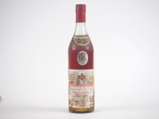 Vente aux enchères 1 VIEILLE BOUTEILLE COGNAC COURVOISIER "THE BRANDY OF NAPOLÉON"