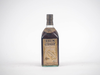 Vente aux enchères 1 BOUTEILLE RHUM J.BALLY 70 cl - 45 % - 1970 - ÉTIQUETTE ET COLLERETTE