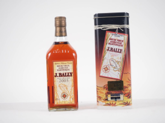 Vente aux enchères 1 BOUTEILLE RHUM  BALLY 70 cl - 43 % - 2005 - COFFRET 