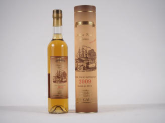 Vente aux enchères 1 BOUTELLE RHUM BIELLE MARIE GALANTE 50 cl - 42 % - 2009 - COFFRET 