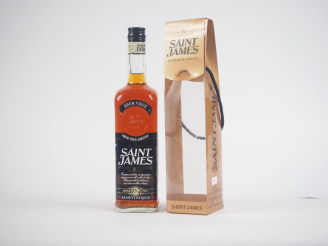 Vente aux enchères 1 BOUTEILLE RHUM VIEUX SAINT JAMES 42 % - COFFRET