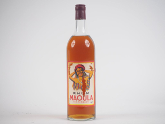 Vente aux enchères 1 VIEILLE BOUTEILLE RHUM MAOULA 100 cl - 40 % - EA 