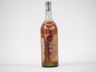 Vente aux enchères 1 BOUTEILLE ARMAGNAC VIEUX A. CLAVERIE - 1914 - ET 