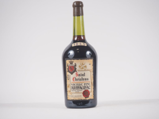 Vente aux enchères 1 MAGNUM (1.5 L) ARMAGNAC VIEILLE FINE SAINT CHRISTEAU - 1945 