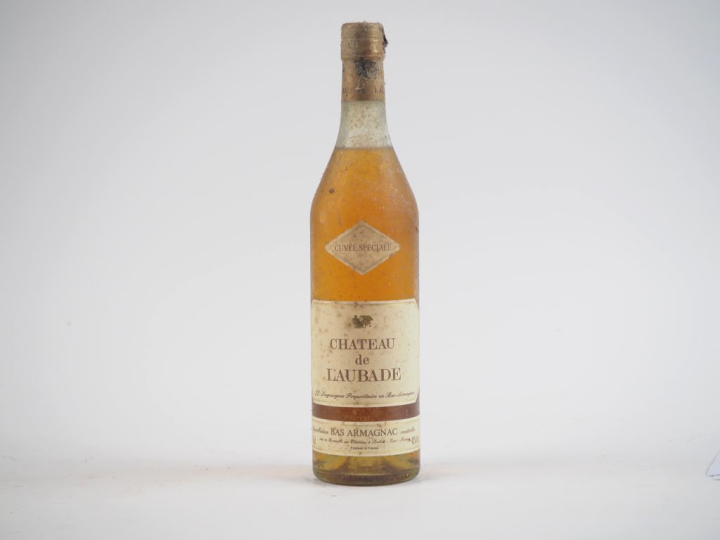 1 BOUTEILLE BAS ARMAGNAC CHÂTEAU DE LAUBADE "CUVÉE SPÉCIALE" 70 cl - B