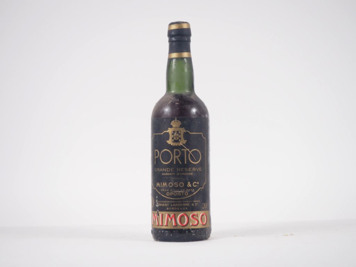 1 VIEILLE BOUTEILLE PORTO "GRANDE RÉSERVE"  MIMOSO   C°