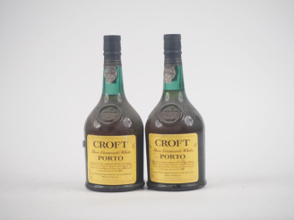 Vente aux enchères 2 BOUTEILLES PORTO CROFT 75 cl