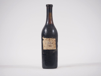 Vente aux enchères 1 TRÈS VIEILLE BOUTEILLE MALAGA - 1913 - ETIQUETTE MANUSCRITE/CAPS ABS