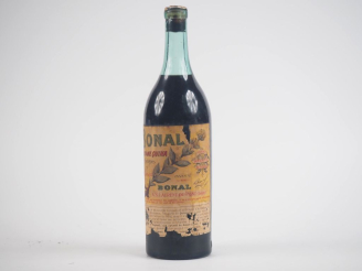 Vente aux enchères 1 BOUTEILLE GENTIANE QUINA BONAL 100 cl - CAPS DÉECOUPÉE - EA 