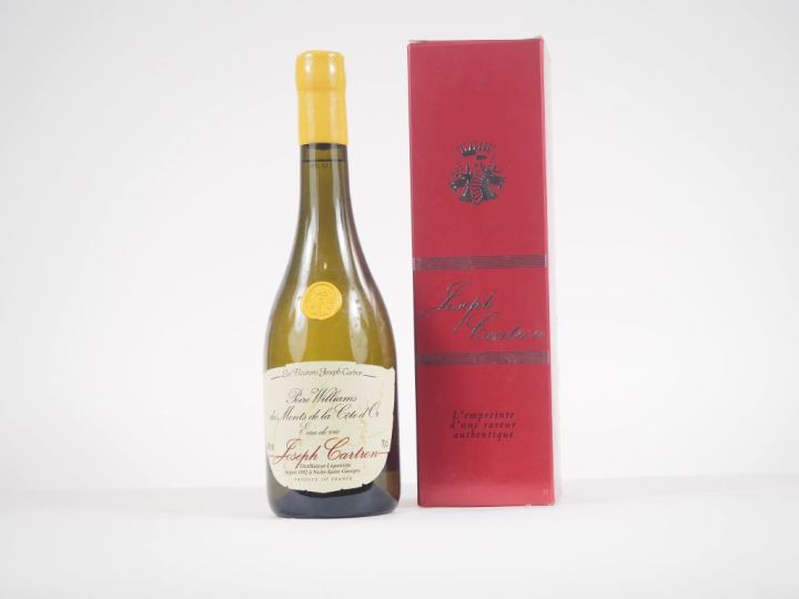 1 BOUTEILLE POIRE WILLIAMS DES MONTS DE LA CÔTES D'OR JOSEPH CARTRON 7