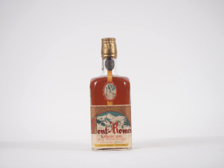 Vente aux enchères 1 VIEILLE BOUTEILLE LIQUEUR DE FONT ROMEU JOSEPH MARTY/MENTION MANUSCR