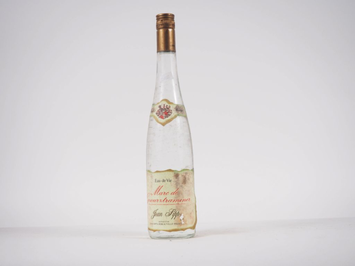 1 BOUTEILLE EAU DE VIE MARC DE GEWURZTRAMINER JEAN SIPP 70 cl - 45 %