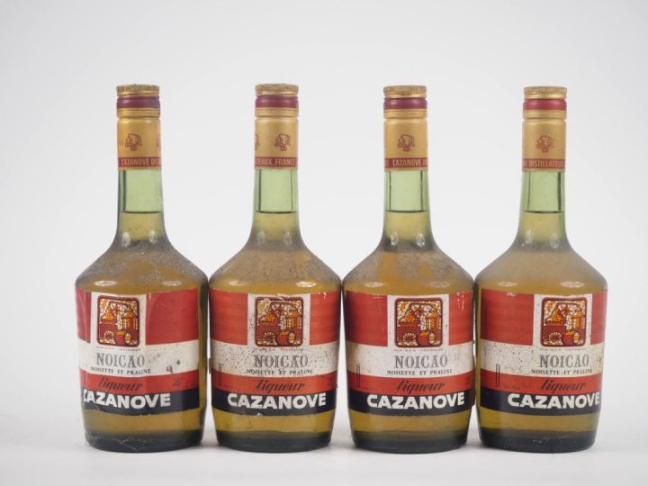 4 BOUTEILLES NOICAO CAZANOVE 70 cl - 25 %