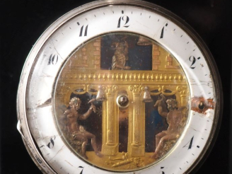 Vente aux enchères « Martin Martine" N° 19043 Milieu du XIXème siècle Montre en argent à 