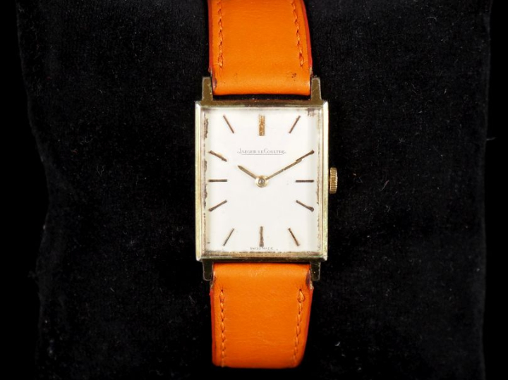 JAEGER LECOULTRE,   N° 1076253   Vers 1960.  Montre-bracelet en acier 