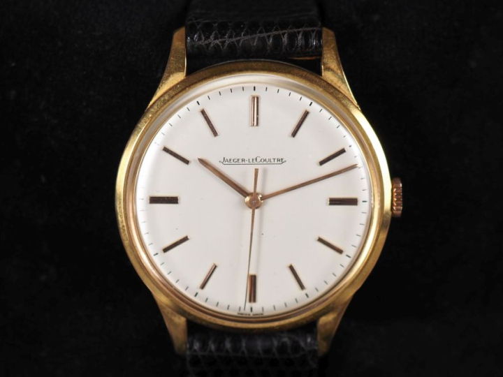 JAEGER LECOULTRE,  Ref. 867244 Montre bracelet en métal doré.  Cadran 