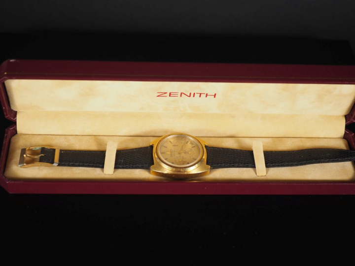 ZENITH, El Primero Ref. 20-0220-418 Montre bracelet chronographe d'hom