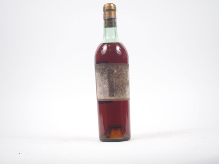 1 BOUTEILLE CHATEAU SUDUIRAUT 1er CC SAUTERNES - 1943 - HEP/ETA