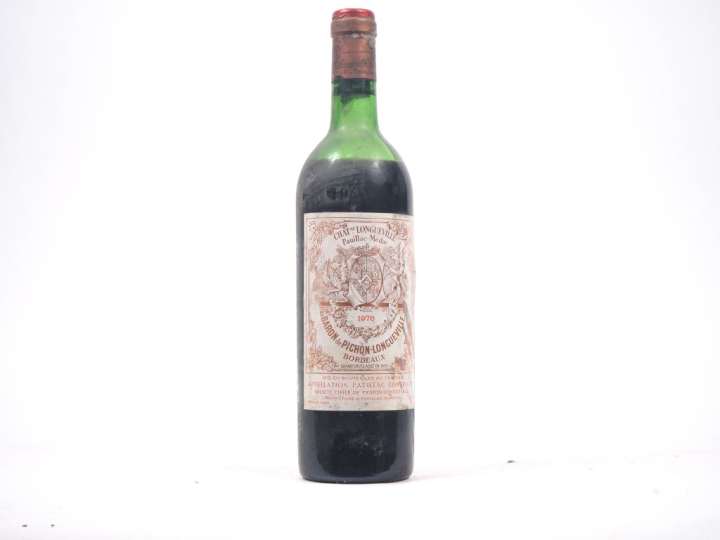 1 BOUTEILLE CHÂTEAU LONGUEVILLE BARON DE PICHON LONGUEVILLE GCC PAUILL