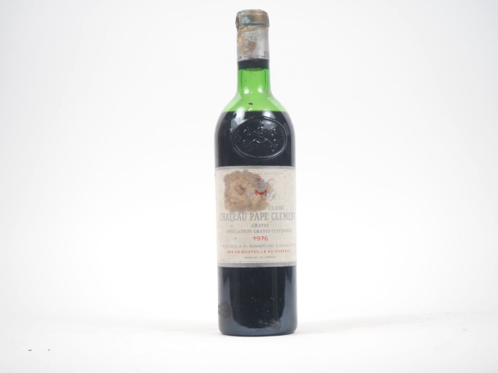 1 BOUTEILLE CHÂTEAU PAPE CLÉMENT GCC GRAVES - 1976 - MEP-BEP/ET