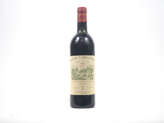 Vente aux enchères 1 BOUTEILLE CHÂTEAU CARBONNIEUX GCC GRAVES - 1980 - LB