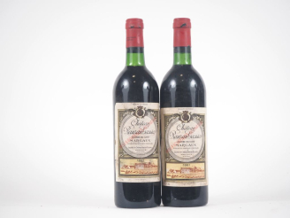 Vente aux enchères 2 BOUTEILLES CHÂTEAU RAUZAN GASSIES GCC MARGAUX - 1981 - 2 BG/ES