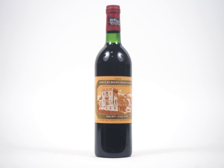 1 BOUTEILLE CHÂTEAU DUCRU BEAUCAILLOU GCC ST JULIEN - 1983 - BON NIVEA