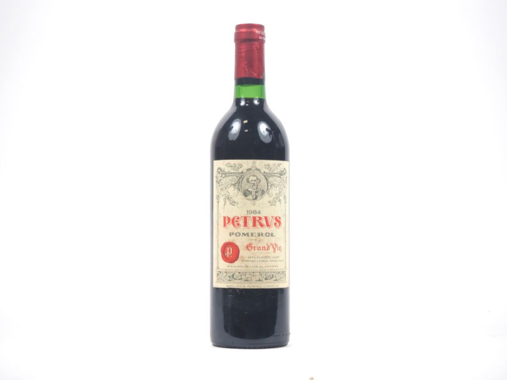 1 BOUTEILLE PETRUS POMEROL - 1984 - EXCELLENT NIVEAU/ETLS/CAPS TRÈS LÉ