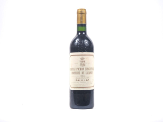 Vente aux enchères 1 BOUTEILLE CHÂTEAUPICHON LONGUEVILLE COMTESSE DE LALANDE GCC PAUILLAC