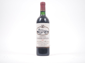 Vente aux enchères 1 BOUTEILLE CHÂTEAU CHASSE SPLEEN MOULIS - 1987 - BON NIVEAU 