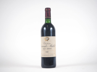 Vente aux enchères 1 BOUTEILLE CHÂTEAU SOCIANDO MALLET HAUT MÉDOC - 1988 - BG 