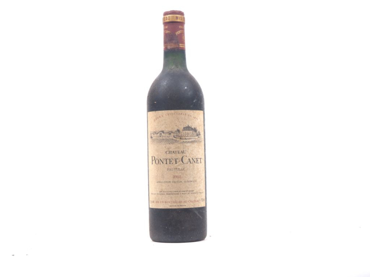1 BOUTEILLE CHÂTEAU PONTET CANET GCC PAUILLAC - 1988 - BG/ES/BS 
