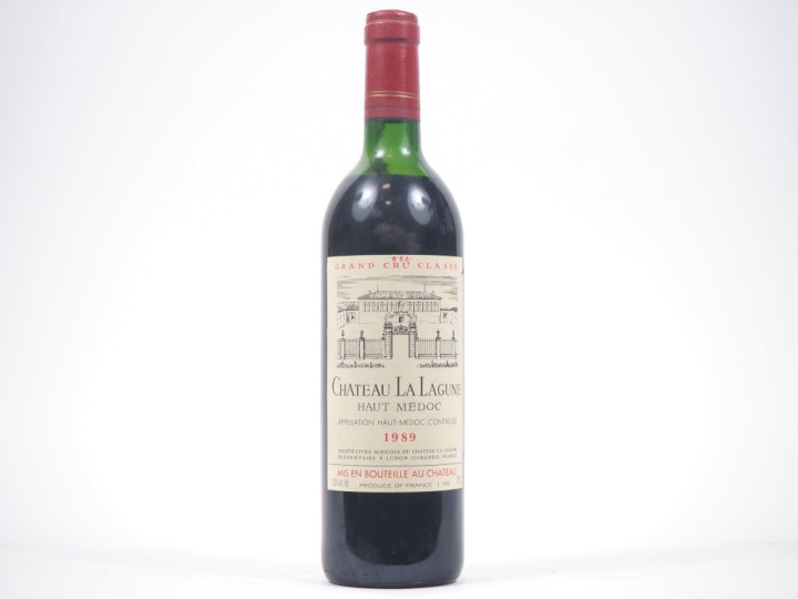 1 BOUTEILLE CHÂTEAU LA LAGUNE GCC HAUT MÉDOC - 1989 - HEP-MEP/INSCRIPT