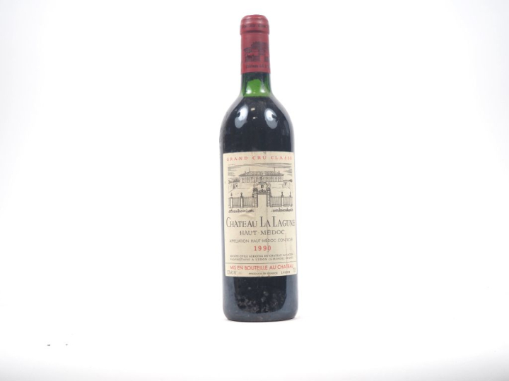 1 BOUTEILLE CHÂTEAU LA LAGUNE GCC HAUT MÉDOC - 1990 - LB/ELS 