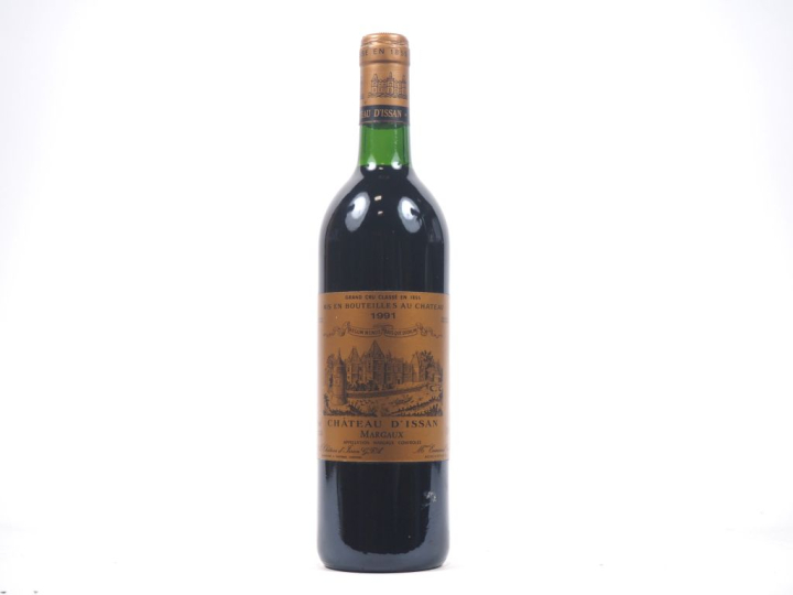 1 BOUTEILLE CHÂTEAU D'ISSAN GCC MARGAUX - 1991 - BON NIVEAU 