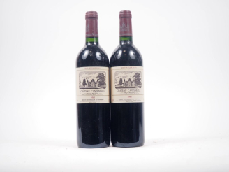Vente aux enchères 2 BOUTEILLES CHÂTEAU CANTEMERLE GCC HAUT MÉDOC - 1995 