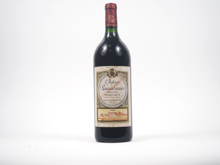 1 MAGNUM CHÂTEAU RAUZAN GASSIES GCC MARGAUX - 1996 - ELS