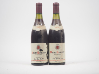 Vente aux enchères 2 BOUTEILLES VOSNE ROMANEE RION - 1989 - EA/ELS
