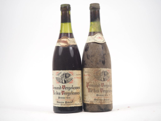 Vente aux enchères 2 BOUTEILLES PERNAND VERGELESSES 1er CRU "ILE DES VERGELESSES" DOMAINE