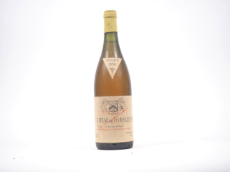 Vente aux enchères 1 BOUTEILLE CHÂTEAU DE FONSALETTE CÔTES DU RHÔNE BLANC - 1996 - ES/BS/