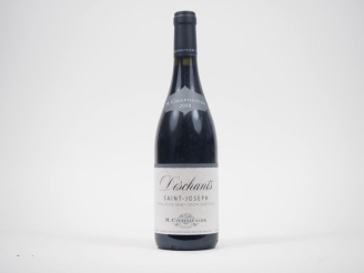 Vente aux enchères 1 BOUTEILLE ST JOSEPH "DESCHANTS" M.CHAPOUTIER - 2009 