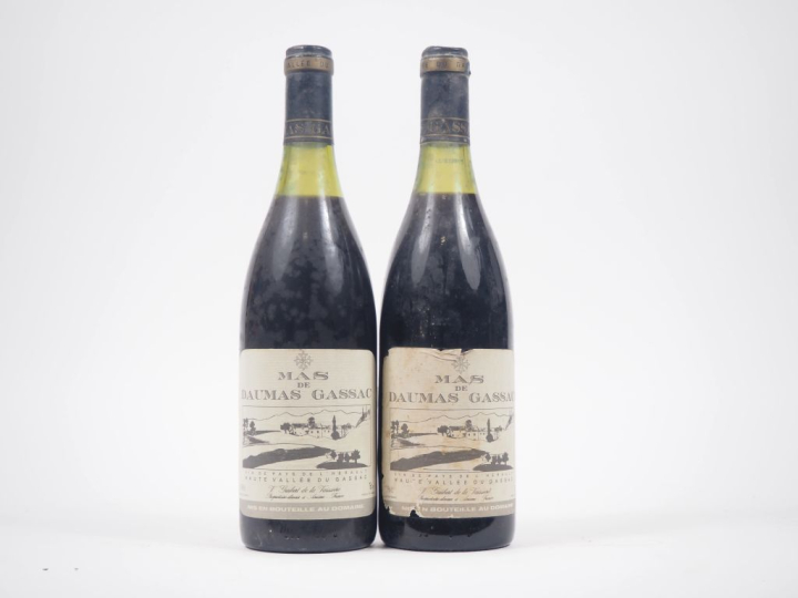 2 BOUTEILLES MAS DE DAUMAS GASSAC - 1990 - ES