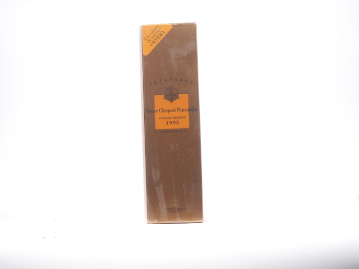 1 CHAMPAGNE VEUVE CLICQUOT PONSARDON "VINTAGE RÉSERVE" 1995 - COFFRET
