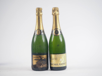 Vente aux enchères 2 BOUTEILLES CHAMPAGNE BLANC DE BLANCS GC - 2004 - 1 ETA 