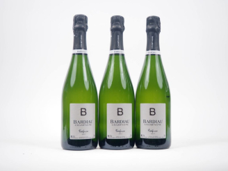 Vente aux enchères 3 BOUTEILLES CHAMPAGNE BARDIAU "PRÉFACE"