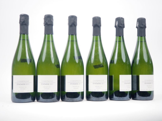 Vente aux enchères 6 BOUTEILLES CHAMPAGNE 1er CRU "EPHEMERE 011"