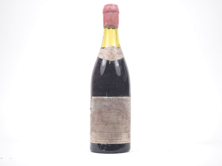 1 BOUTEILLE CHÂTEAU LA CANORGUE CÔTES DU LUBERON - 1978 - ETS 