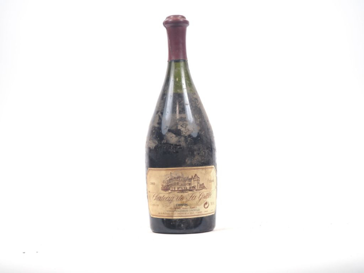 1 BOUTEILLE CHÂTEAU DE LA GRILLÉ CHINON - 1989 - ES